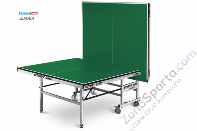 Теннисный стол Start Line Leader green