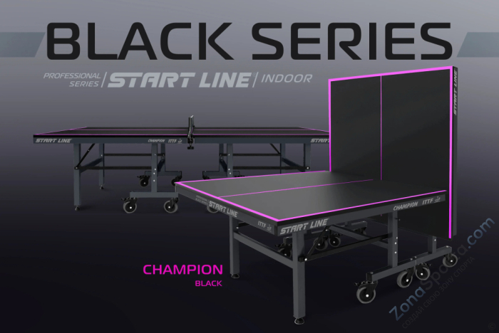Теннисный стол Start Line Champion Black