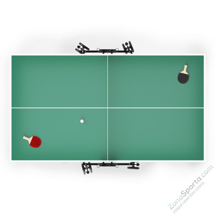 Теннисный стол Unix Line Compact indoor 18mm MDF (Green)
