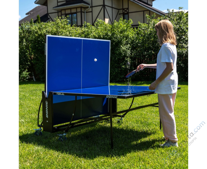 Всепогодный теннисный стол Donic Tornado-AL-Outdoor (синий)