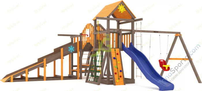 Всесезонная площадка IgraGrad С Мостик 1 SF2