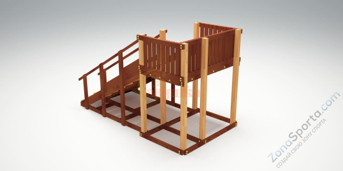 Зимняя горка Савушка Зима 3