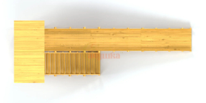 Зимняя горка Савушка Зима Wood-8/1